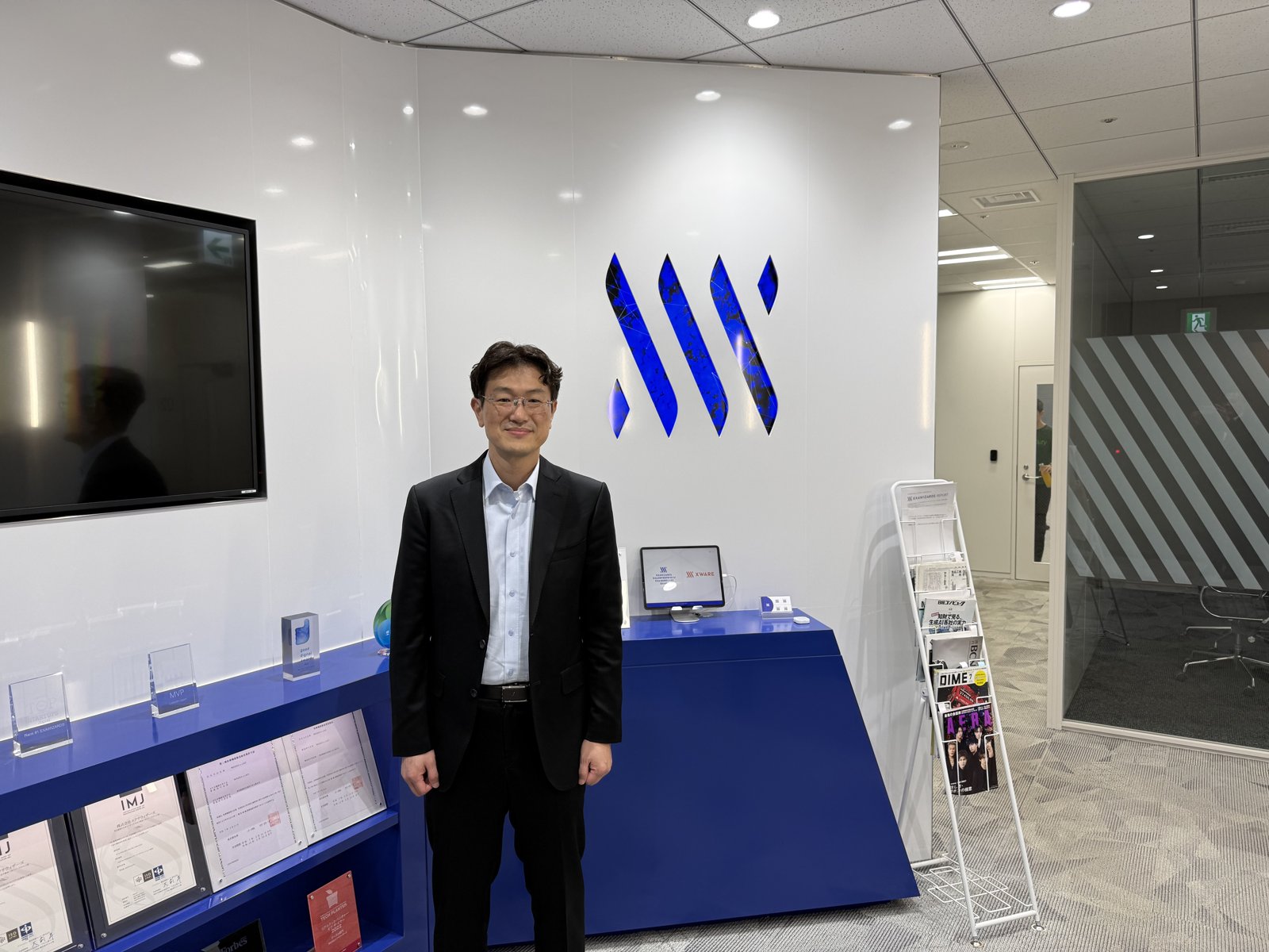 정영철 교수 ExaWizards 본사 방문
